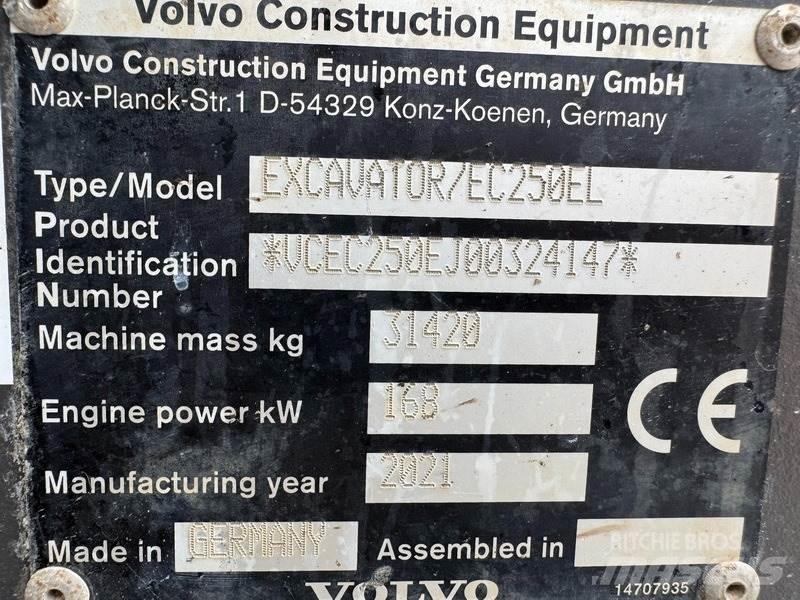 Volvo EC 250 EL Bandgrävare