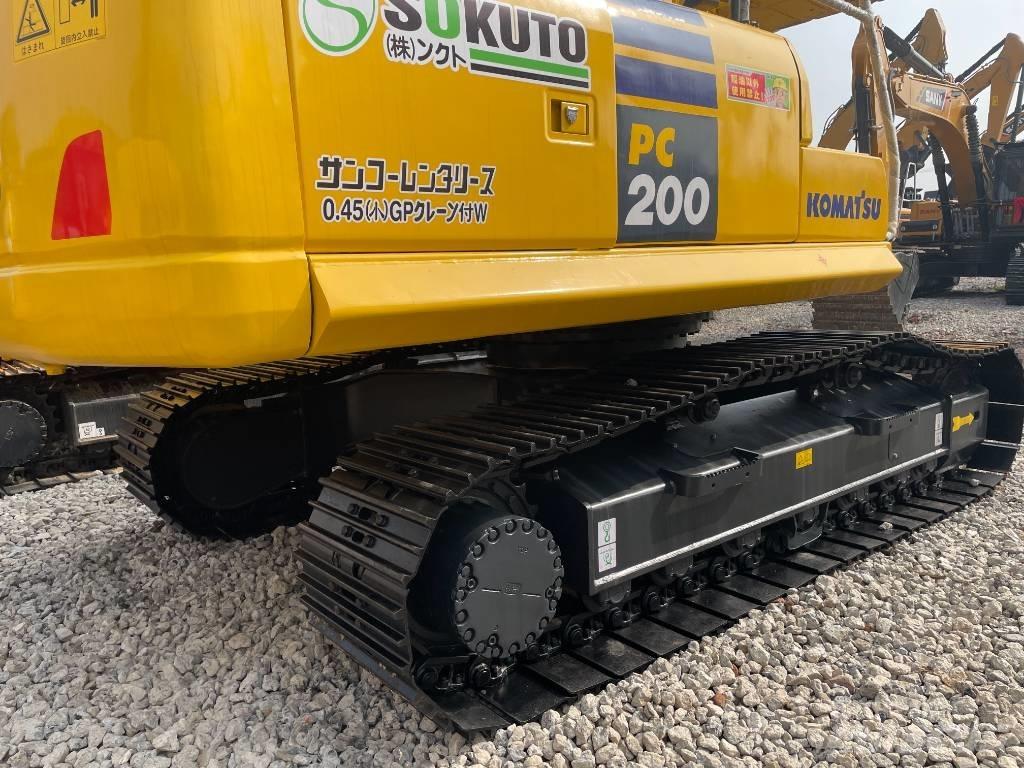 Komatsu PC 200 Bandgrävare