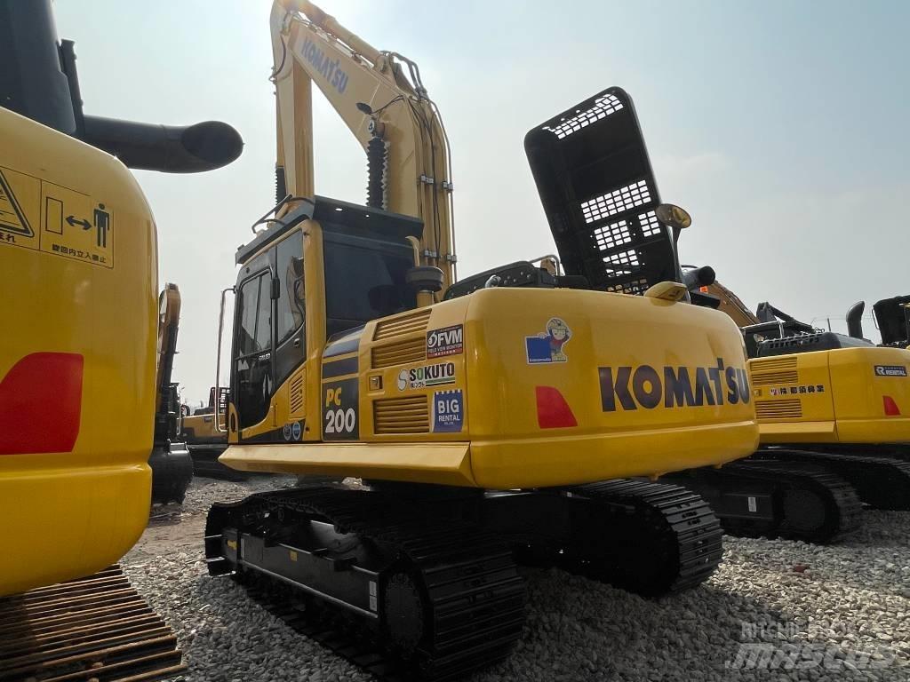 Komatsu PC 200 Bandgrävare