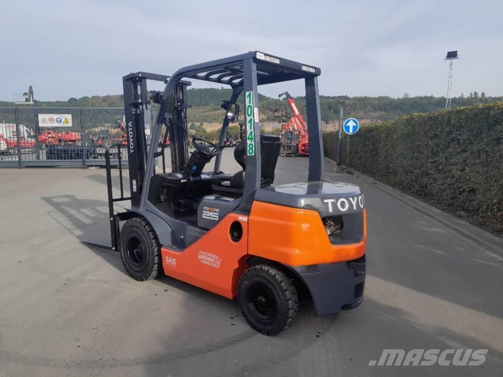 Toyota 52-8 FDF 25 Dieselmotviktstruckar