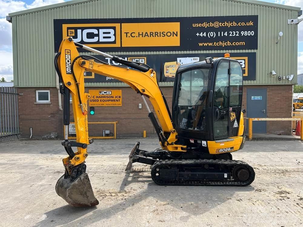 JCB 8026 CTS Minigrävare < 7t