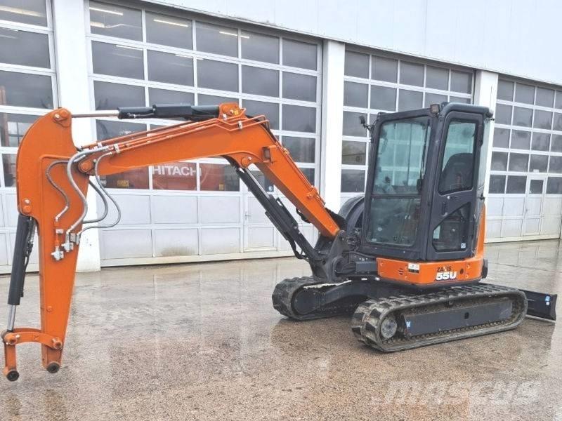 Hitachi ZX 55 U-6 Minigrävare < 7t