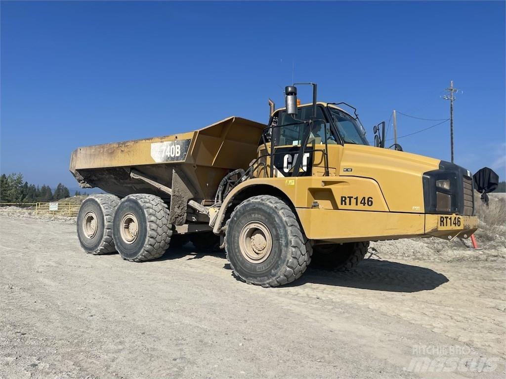 CAT 740B Midjestyrd dumper