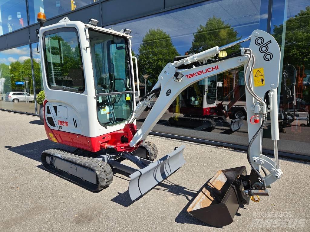 Takeuchi tb216 Minigrävare < 7t