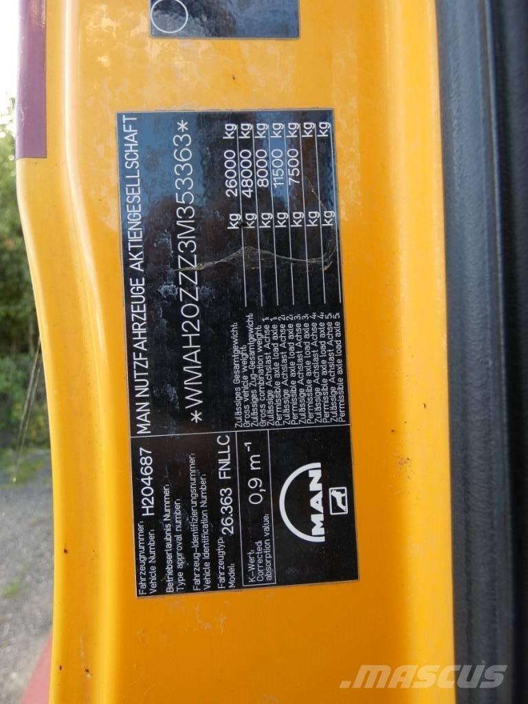MAN TG 360A Biltransportbilar