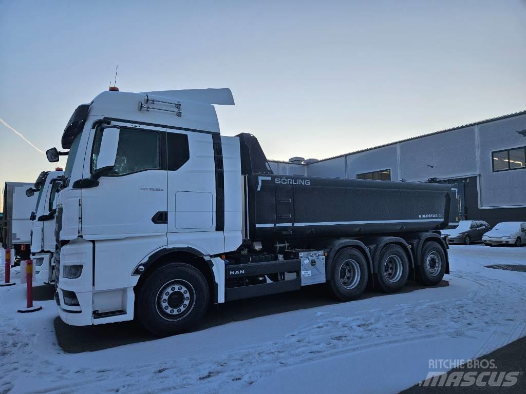 MAN TGX 35.510 8x4-4 Tippbilar