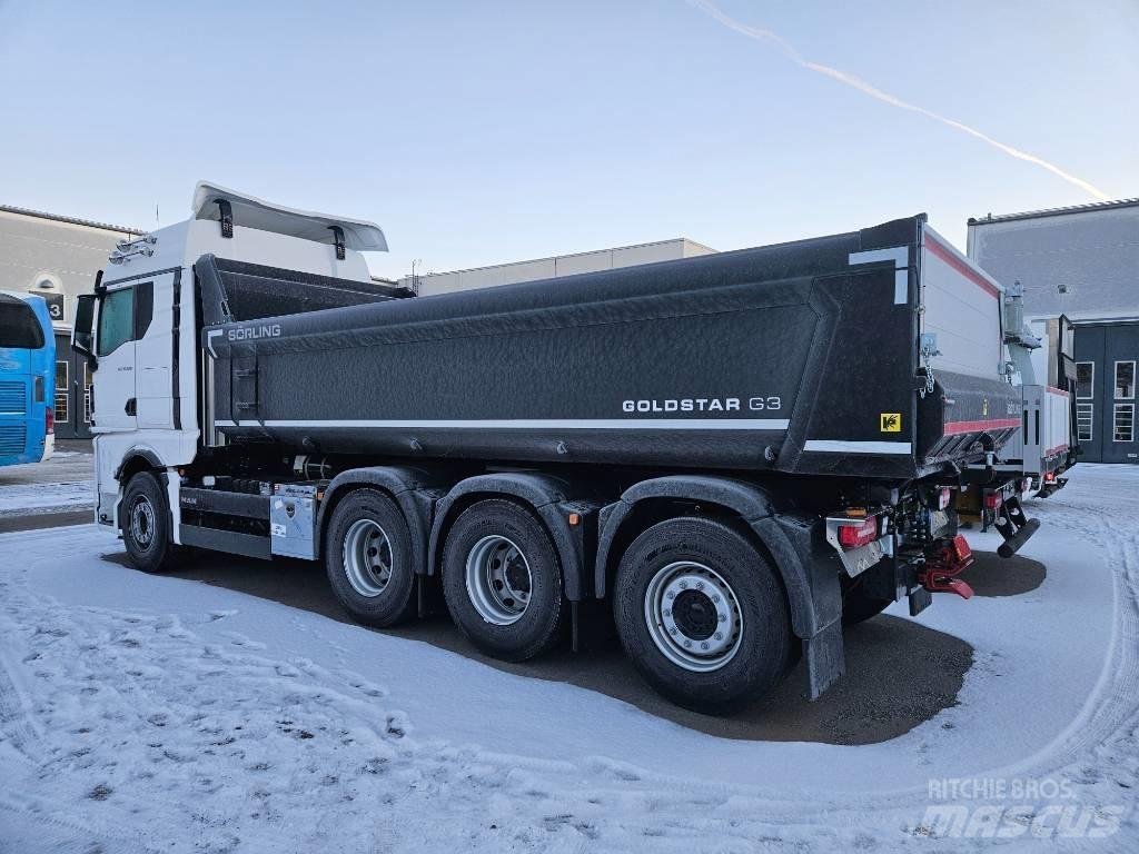 MAN TGX 35.510 8x4-4 Tippbilar