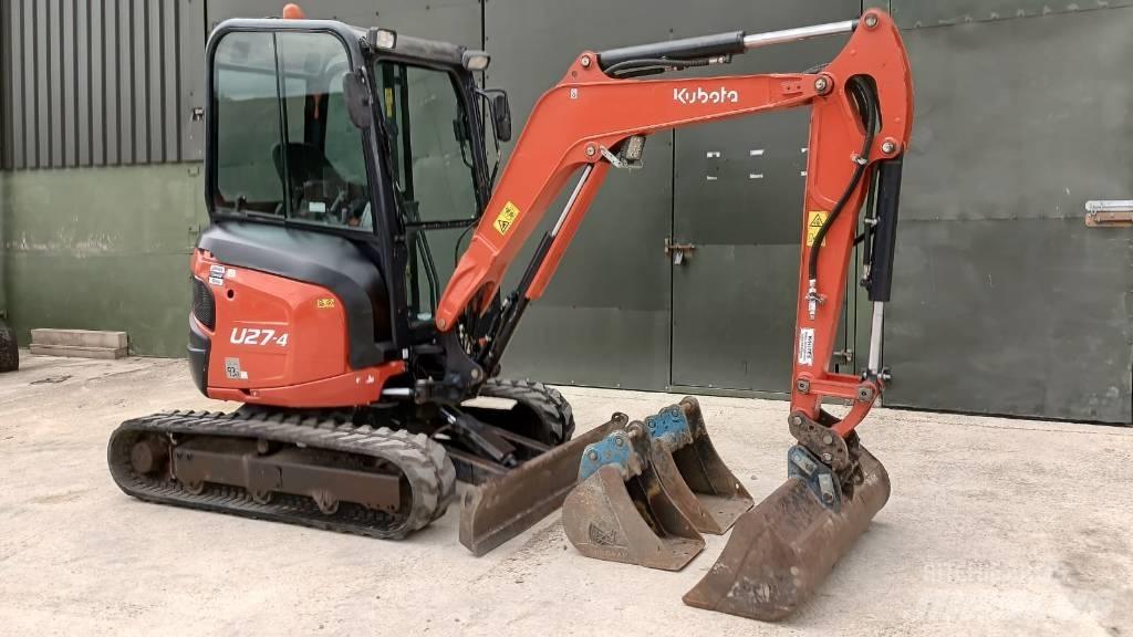 Kubota U 27-4 Minigrävare < 7t