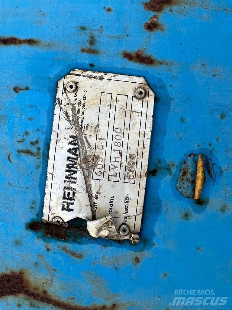  Rehnman LVH 1800 Övriga