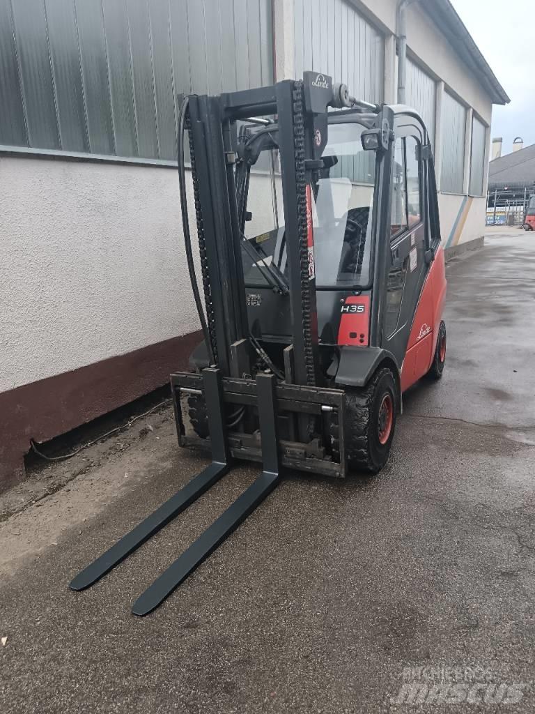 Linde H35D-393 Dieselmotviktstruckar