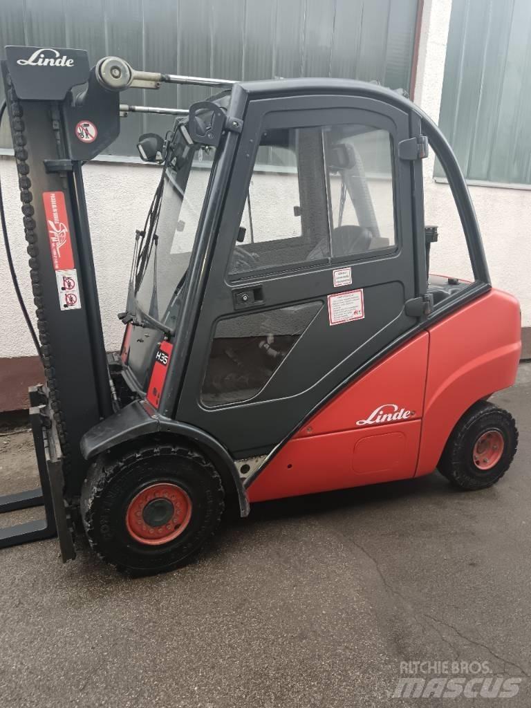 Linde H35D-393 Dieselmotviktstruckar