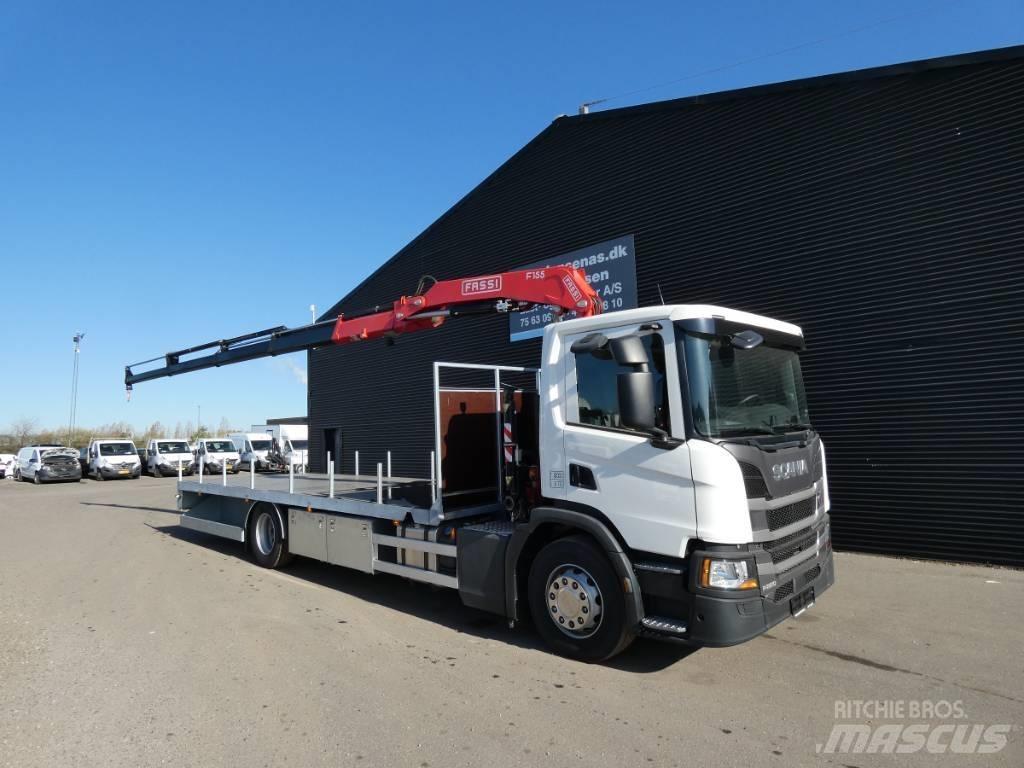 Scania p 220 Kranbilar