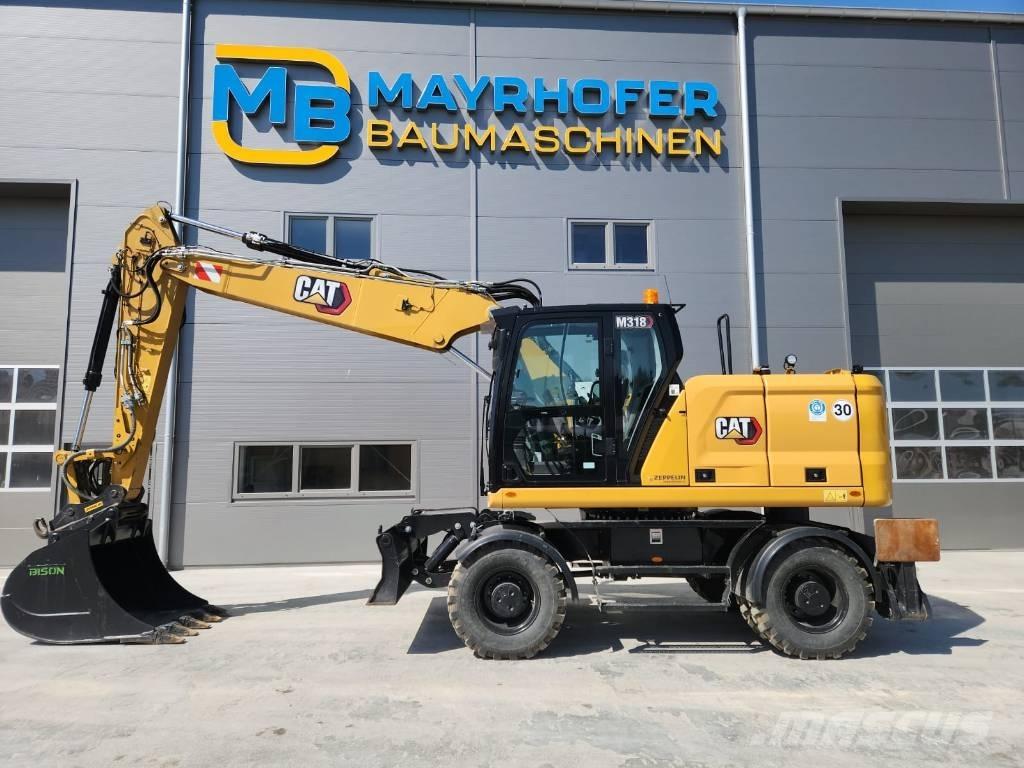 CAT M 318 Hjulgrävare