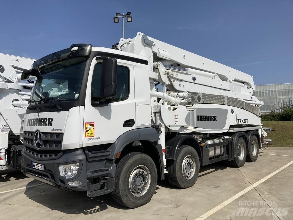 Liebherr THP 37 Lastbilar med betongpump