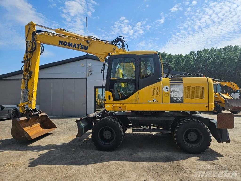 Komatsu PW 160-7 Hjulgrävare