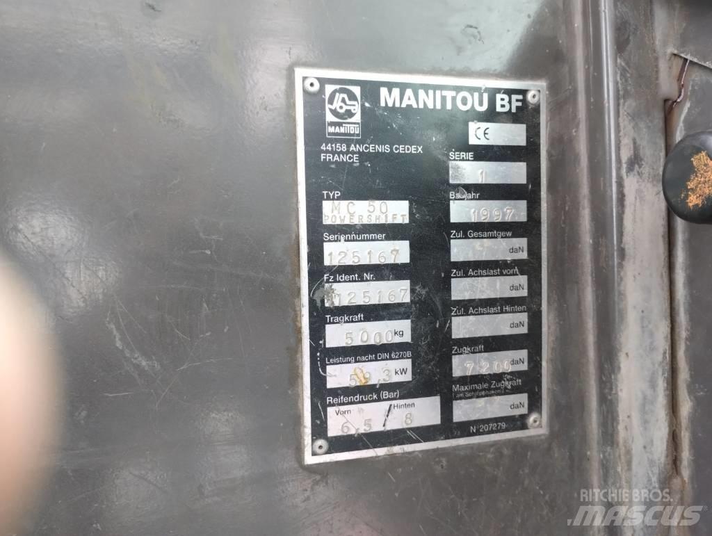 Manitou MC 50 Dieselmotviktstruckar