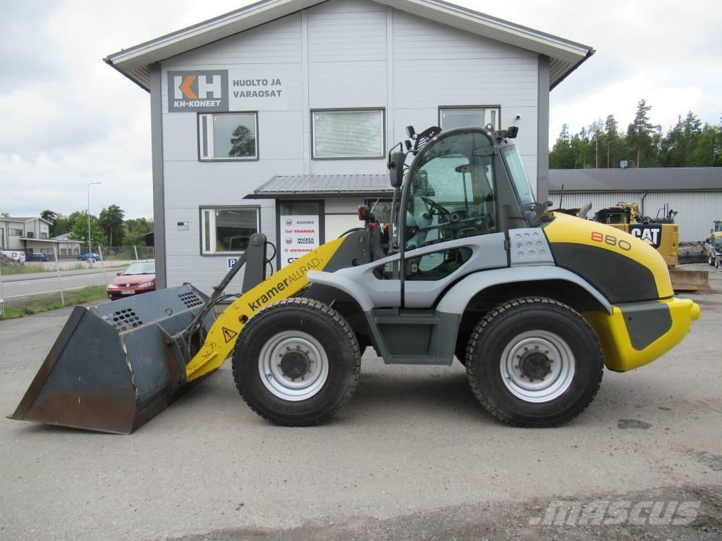 Kramer 880 2 x KAUHA Hjullastare
