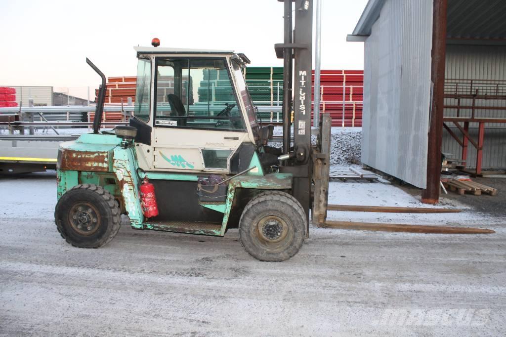 Mitsubishi FD 70 Dieselmotviktstruckar