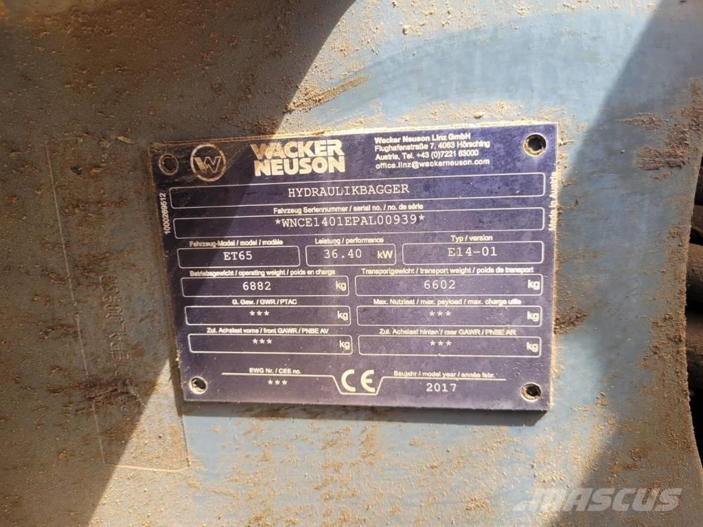 Neuson ET 65 Minigrävare < 7t