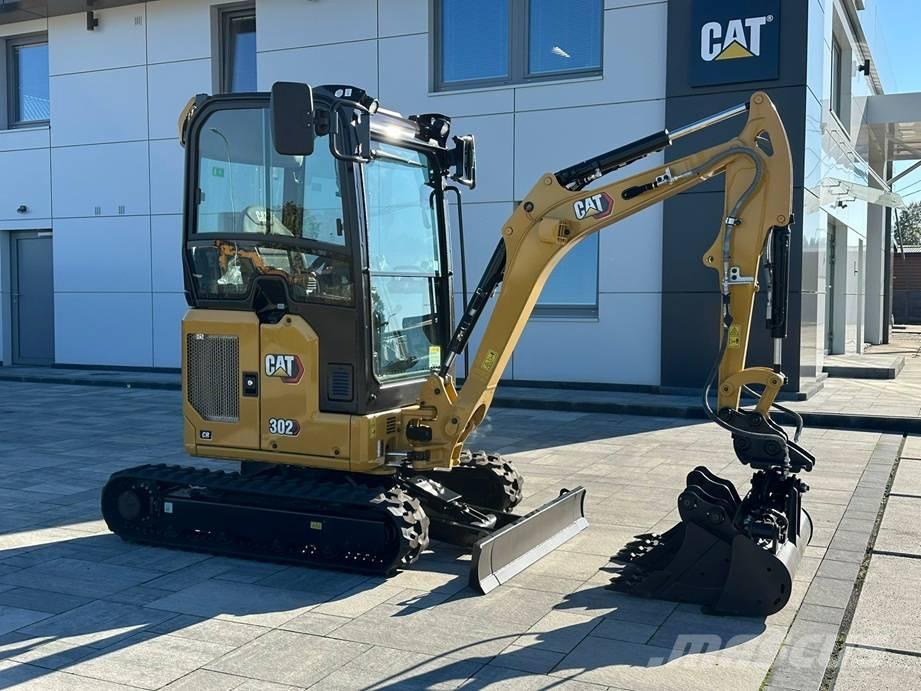 CAT 302 CR Minigrävare < 7t