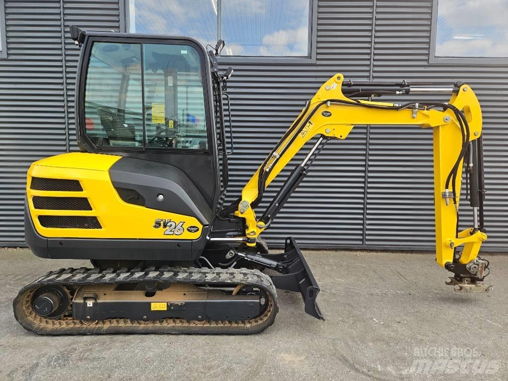 Yanmar sv26 Minigrävare < 7t