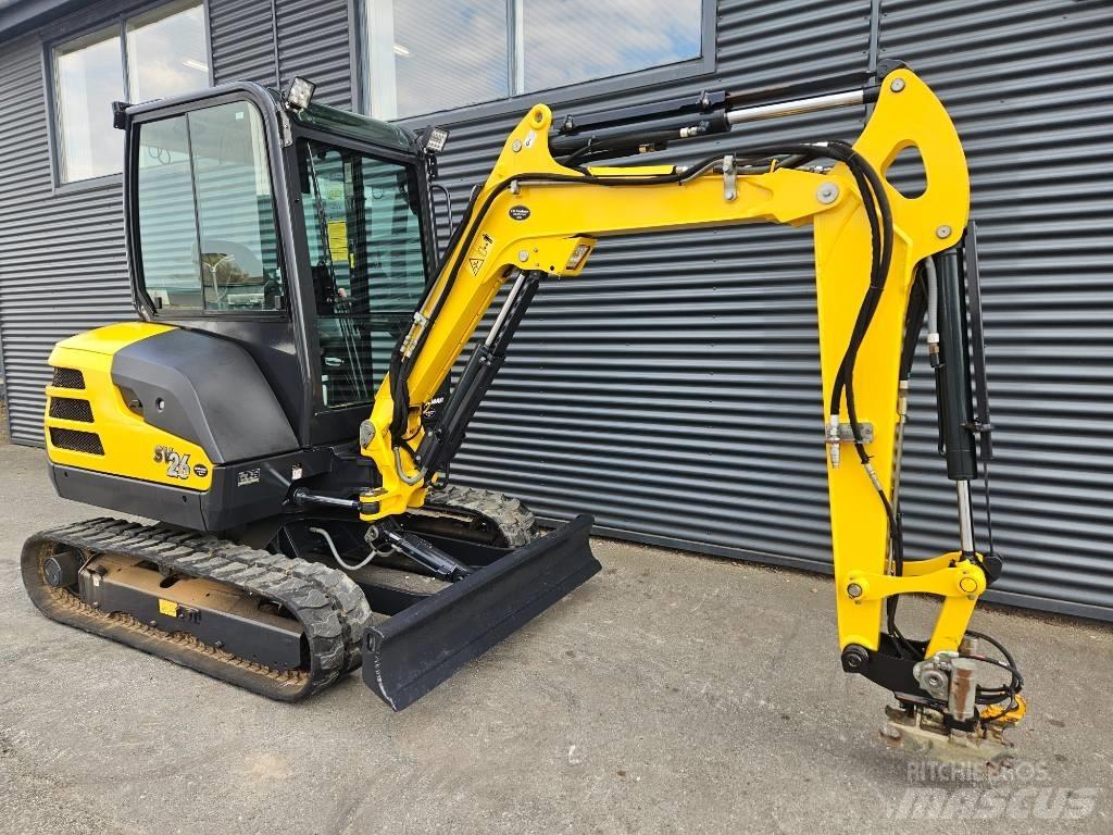 Yanmar sv26 Minigrävare < 7t