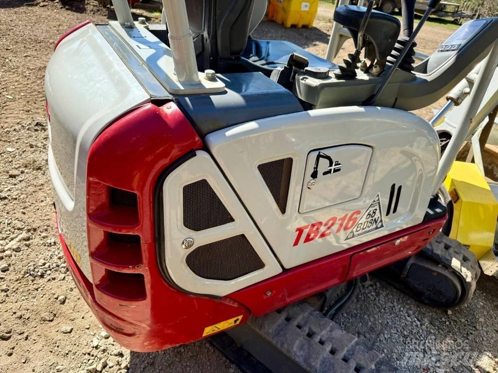 Takeuchi TB 216 Minigrävare < 7t