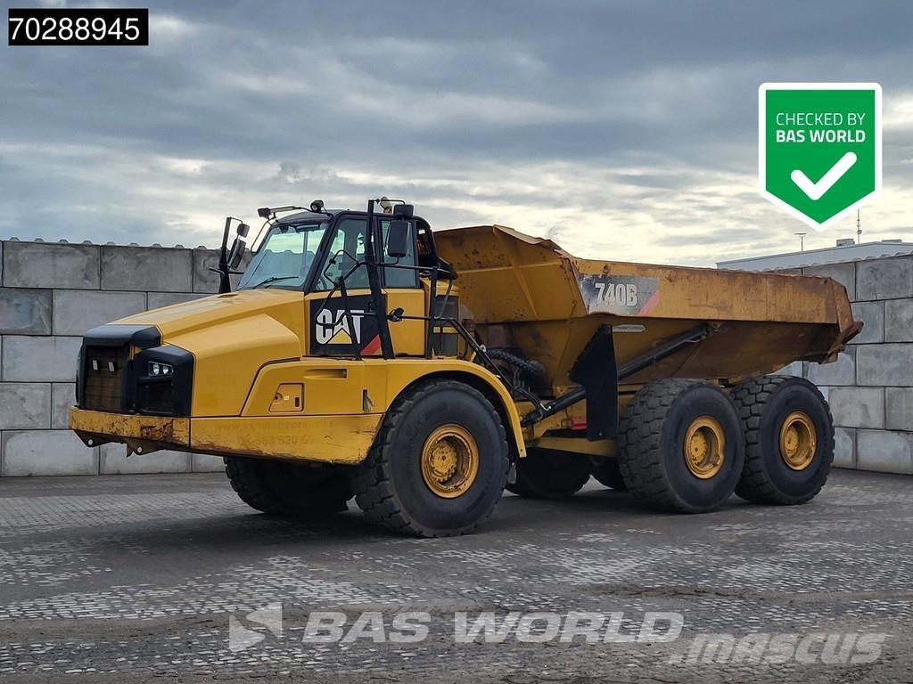 CAT 740 B Midjestyrd dumper
