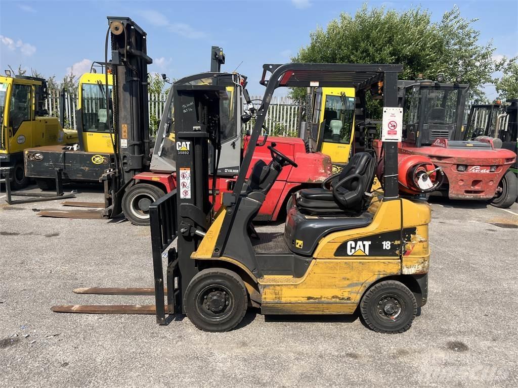 CAT GP18NT Gasolmotviktstruckar