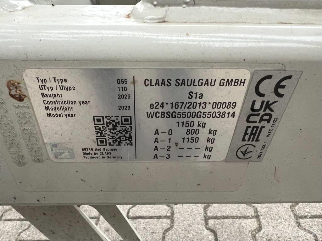 CLAAS Volto 1100 T Vändare och luftare