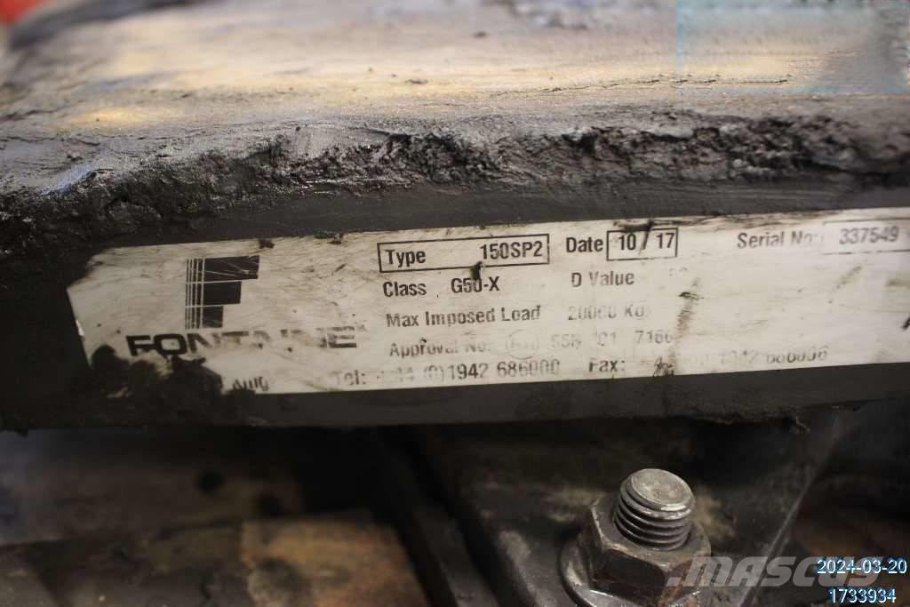 DAF XF 510 Chassi och upphängning