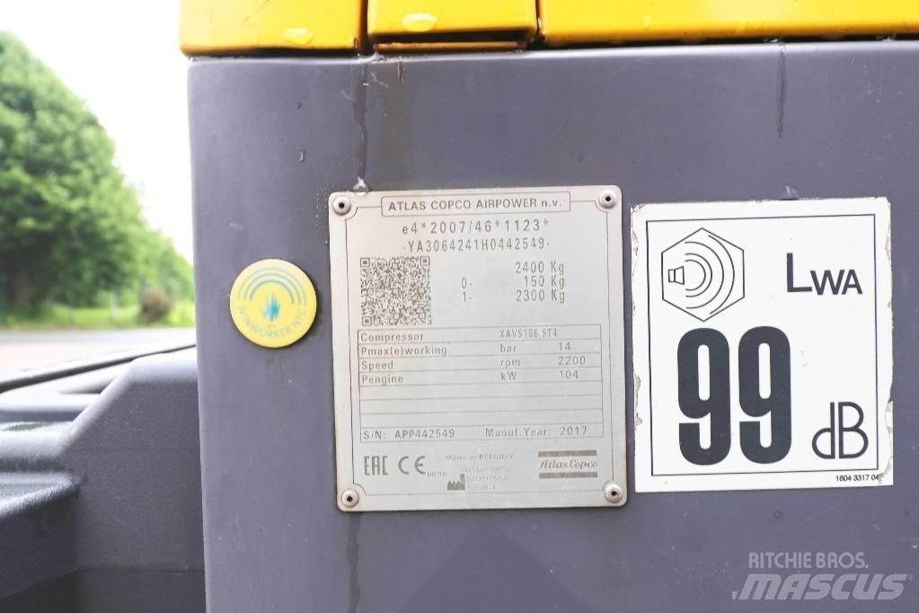 Atlas Copco XAVS 186 Kompressorer