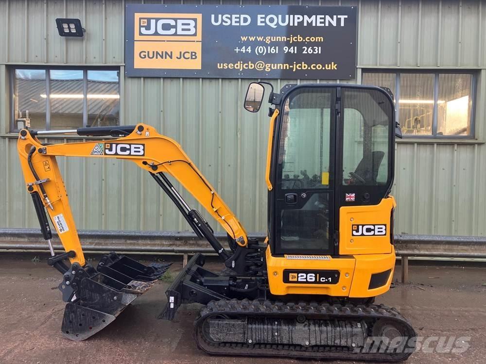 JCB 26C-1 Minigrävare < 7t
