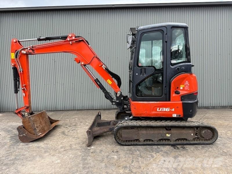 Kubota U 36-4 Minigrävare < 7t