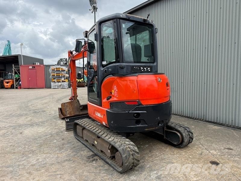 Kubota U 36-4 Minigrävare < 7t