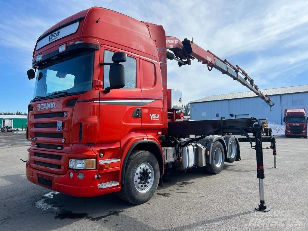 Scania R 580 Kranbilar