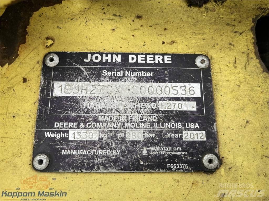 John Deere H270 Skördaraggregat