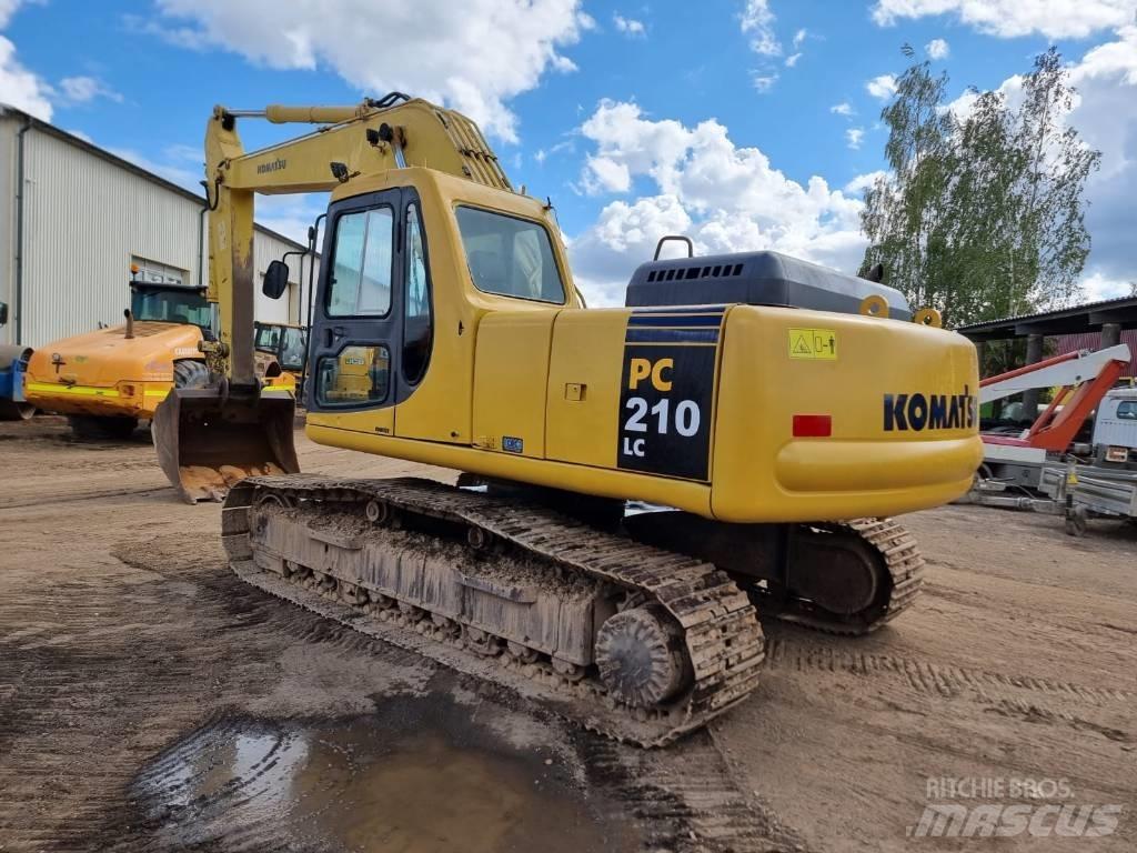 Komatsu PC 210-6 Bandgrävare