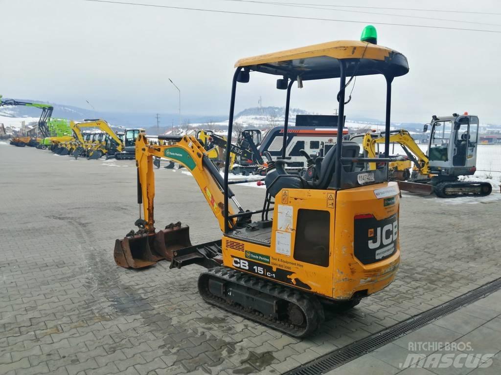 JCB 15 C-1 Minigrävare < 7t