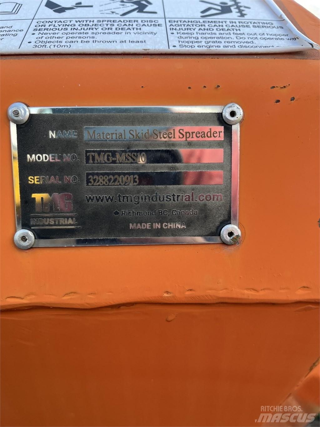 TMG MSS10 Sand- och saltspridare