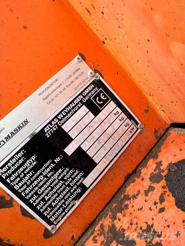 Atlas 1404 Hjulgrävare