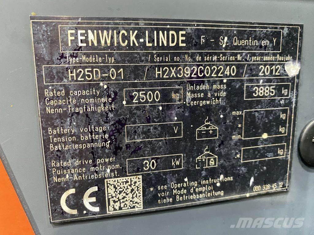 Linde H25D-01 Övriga motviktstruckar