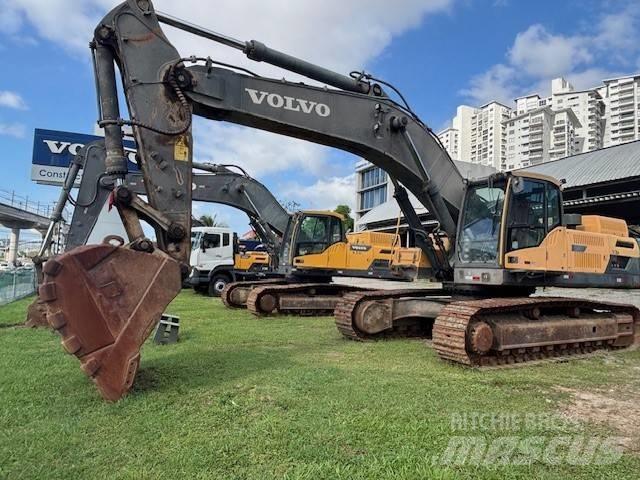 Volvo EC480DL Bandgrävare