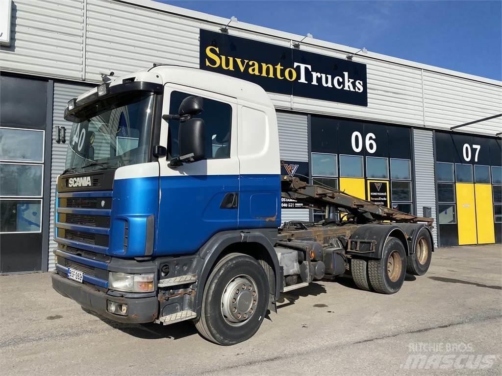 Scania R 124 6X2 Lastväxlare med kabellift