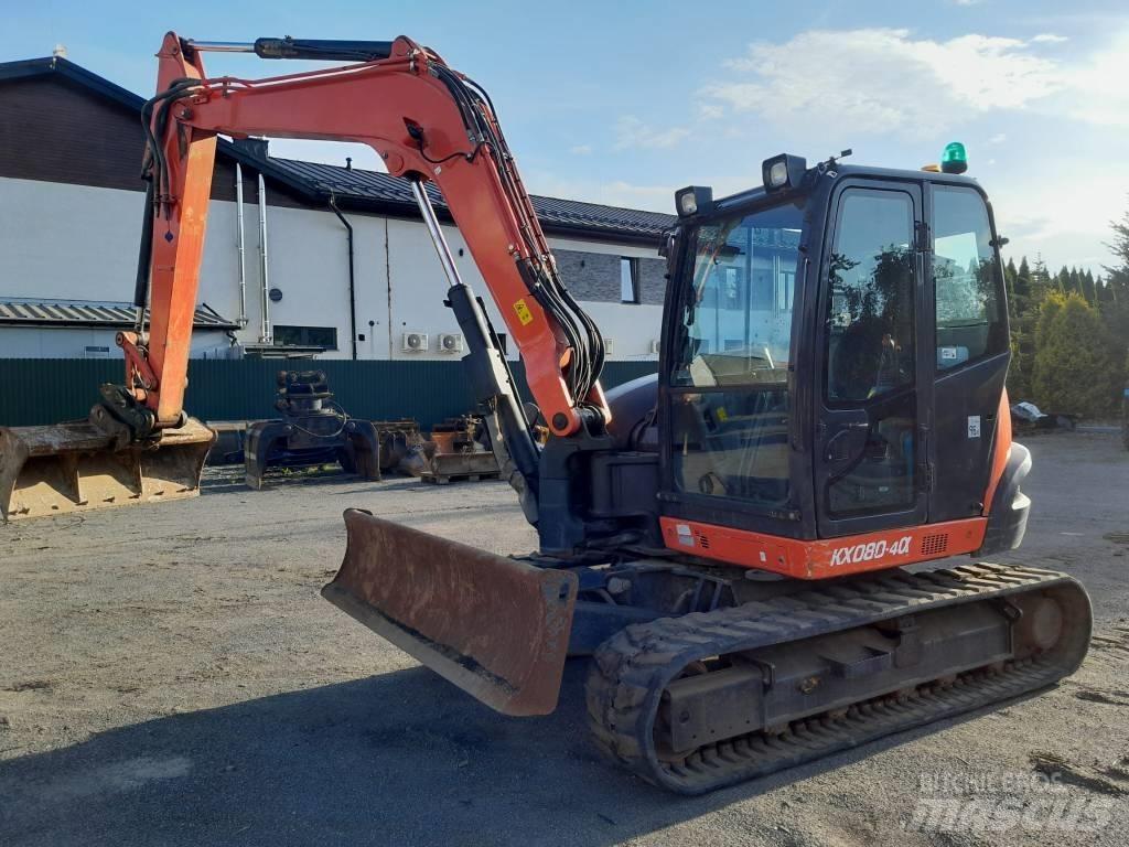 Kubota KX 080-4 Midigrävmaskiner 7t - 12t