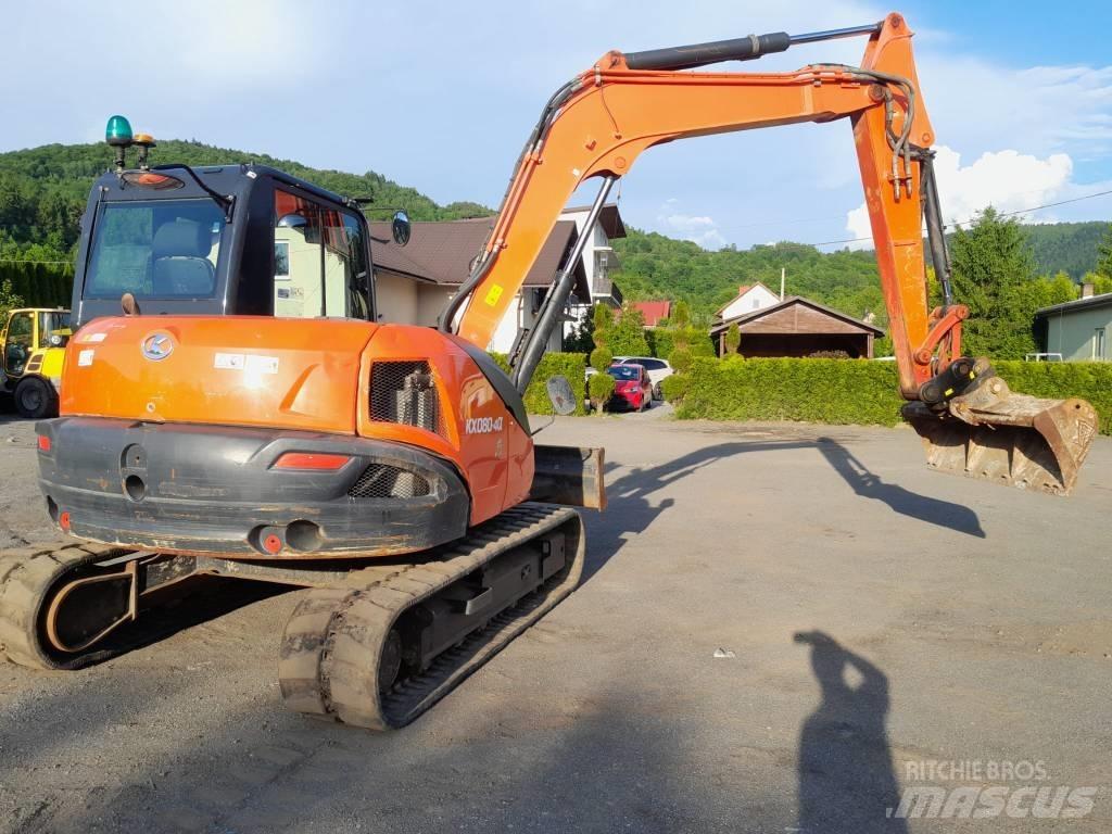 Kubota KX 080-4 Midigrävmaskiner 7t - 12t
