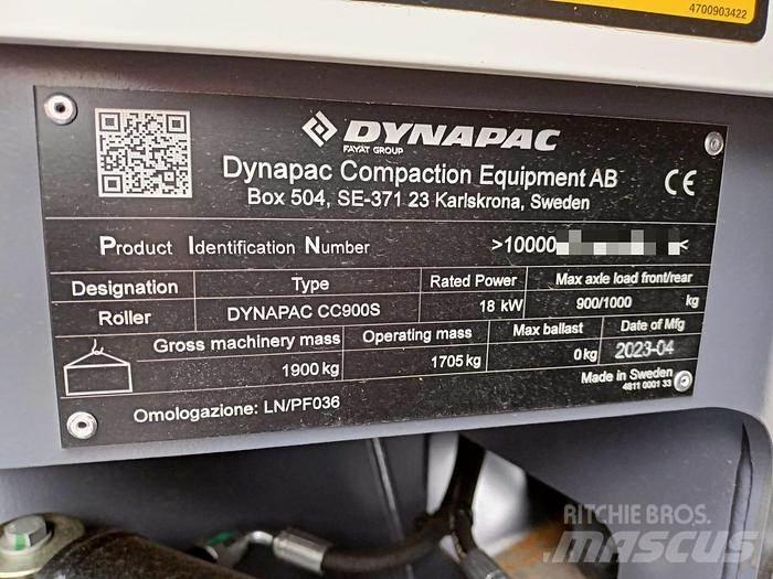 Dynapac CC900S Bogserande Vibratorvältar