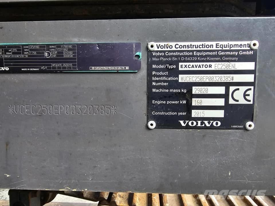 Volvo EC250 ENL Bandgrävare