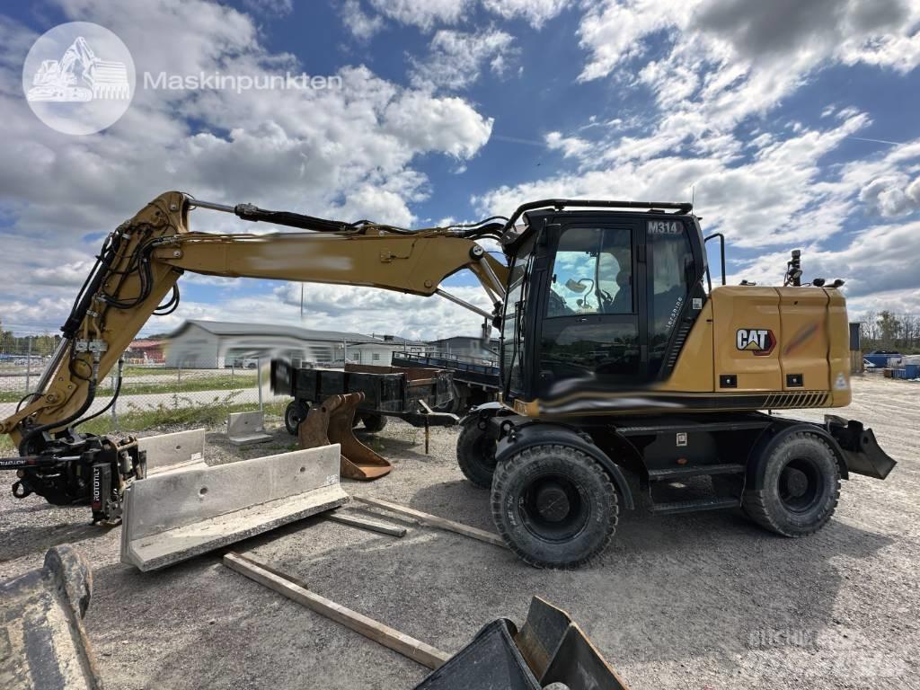 CAT M 314 Hjulgrävare
