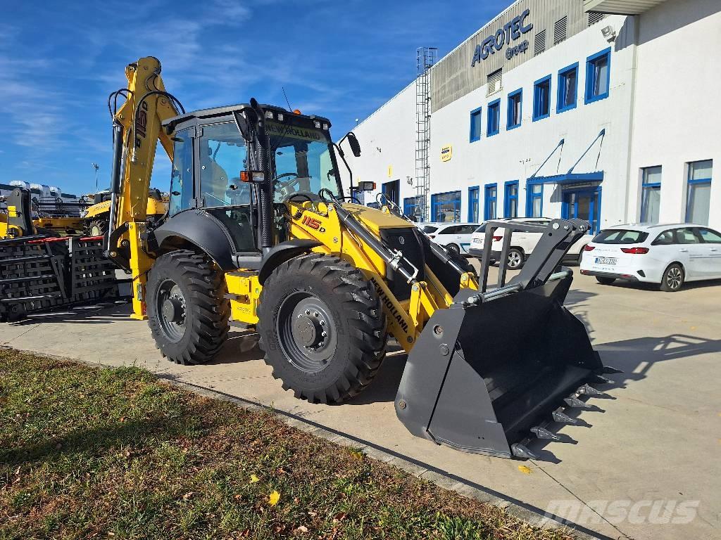 New Holland B115D TC Kedjegrävmaskiner